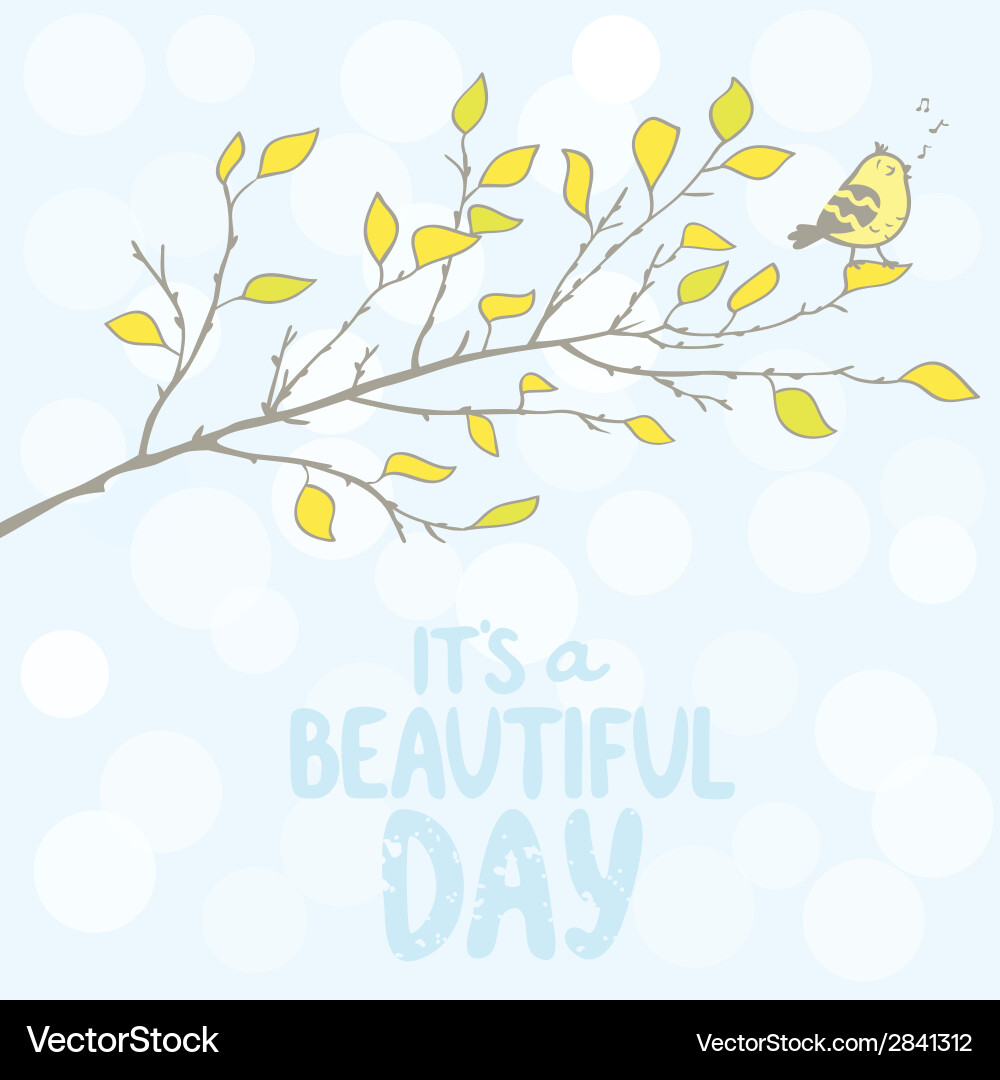 Branch tree vector image