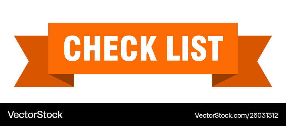 Check list Vector Image