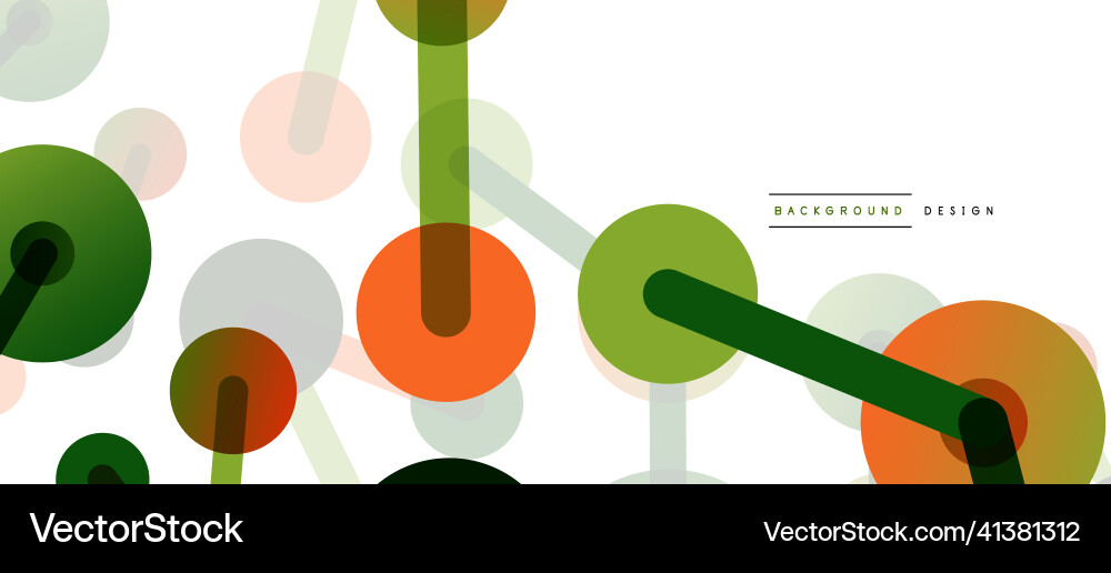 Network concept abstract background dots Network concept abstract background dots Vector Image