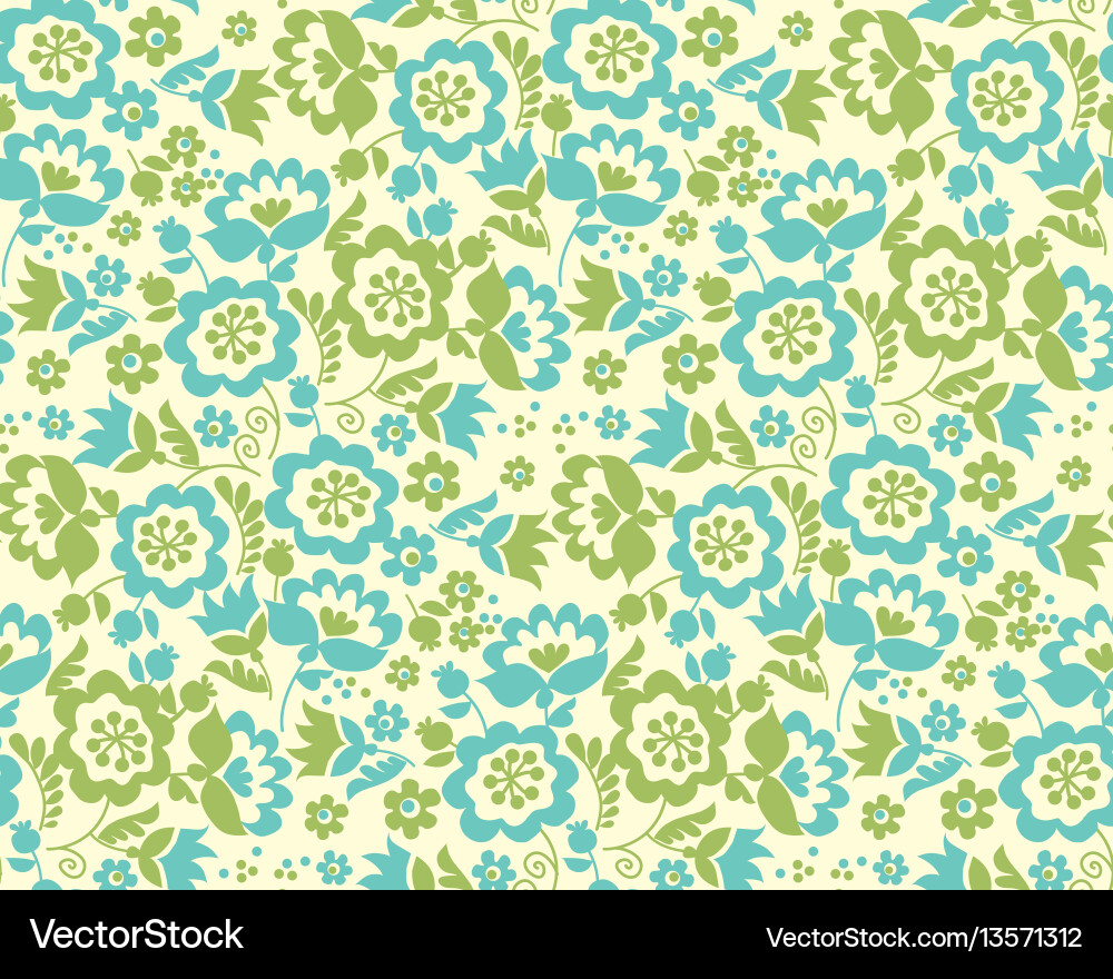 Retro-Stil Sommer Blume nahtlose Muster Retro-Stil Sommer Blume nahtlose Muster vektorbild