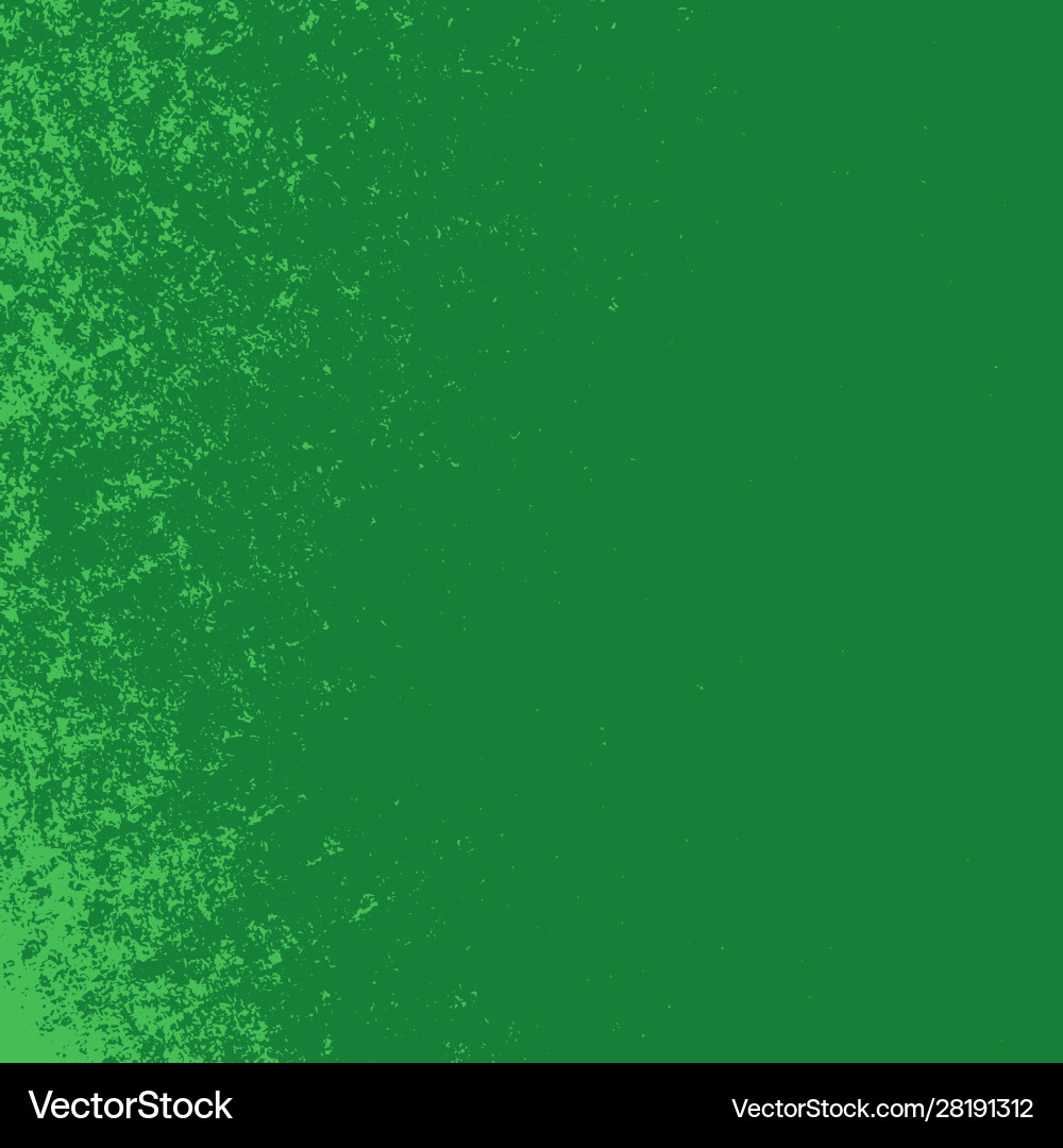 Vintage Grunge Green Background Vector Image