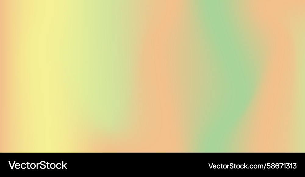 Soft color fluid gradient background image 6k Vector Image