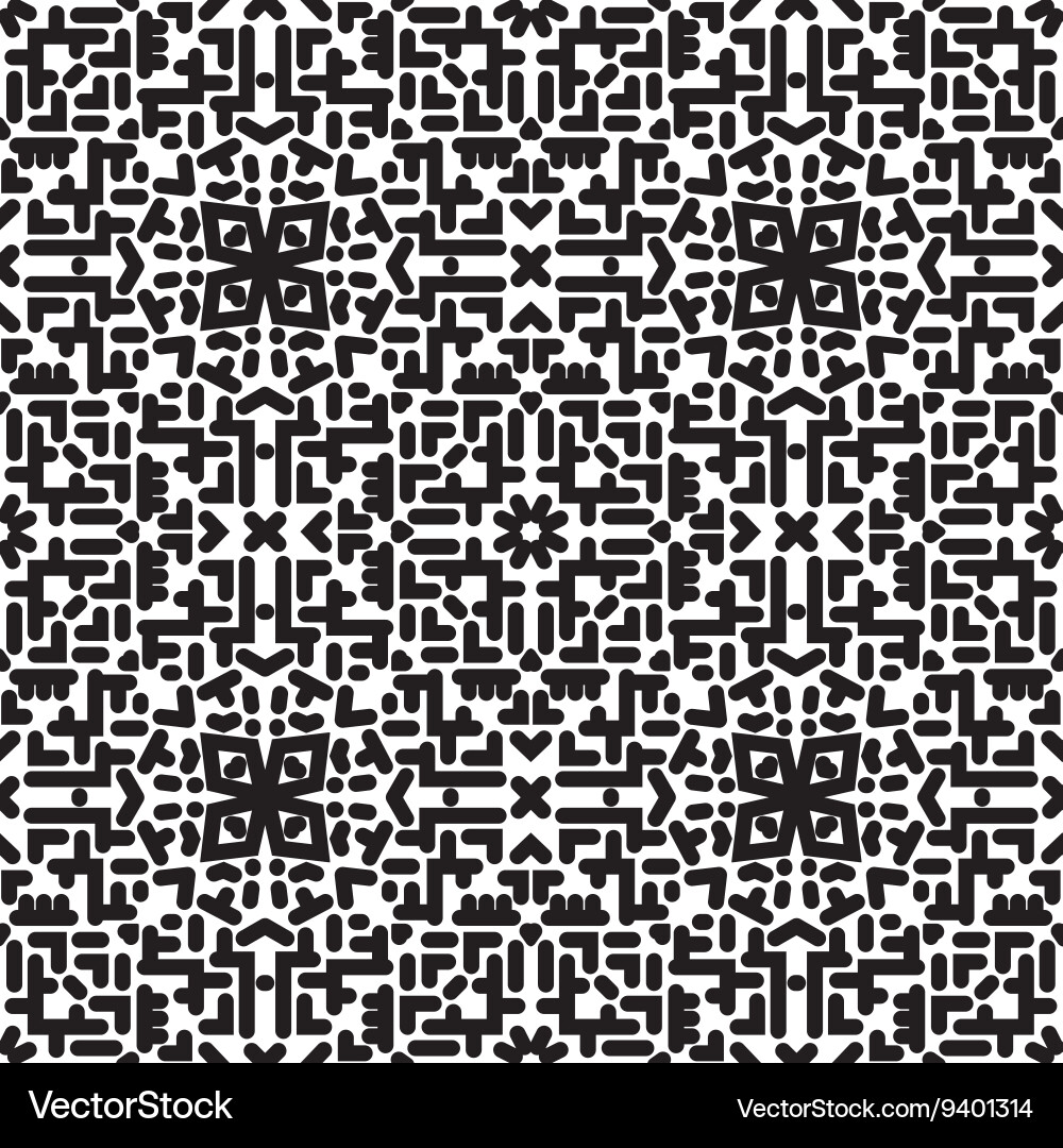 Geometric Line Pattern - Modern Abstract vector image