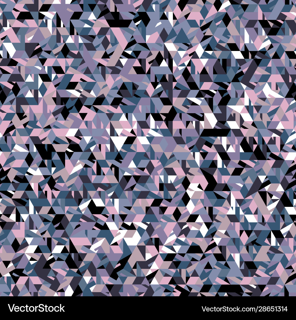 Micro Triangle Chaos Pattern vector image