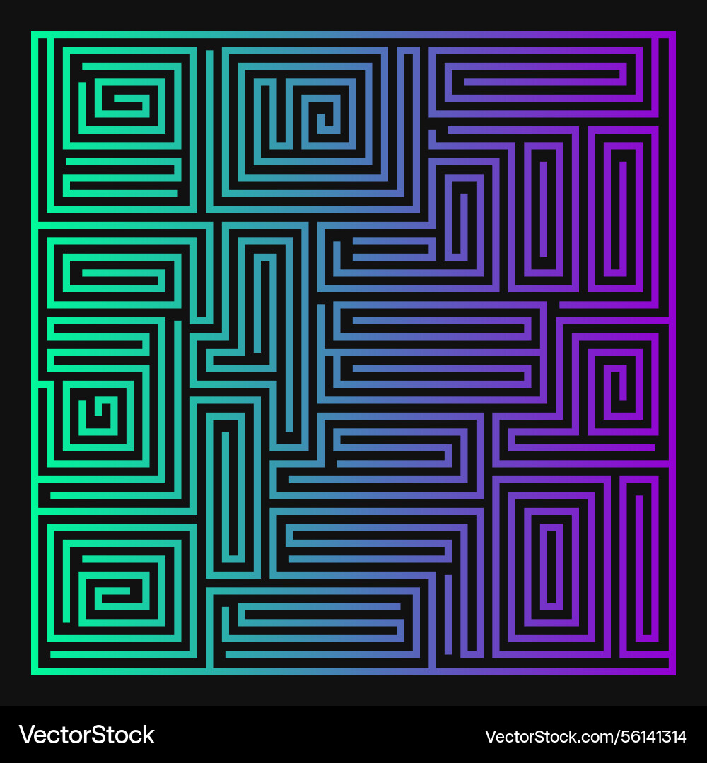 Minimalistic linear abstract gradient background vector image