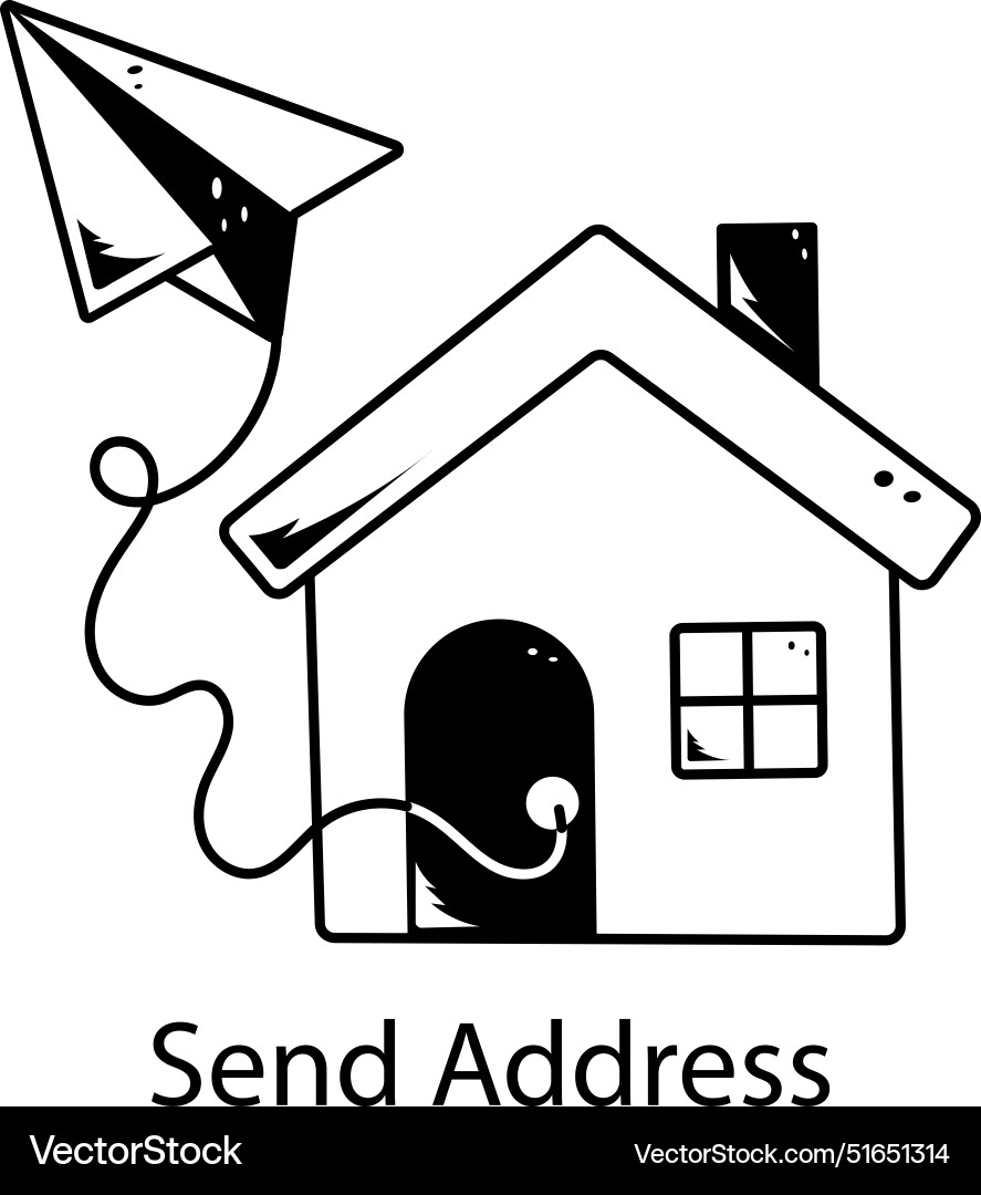 Send address vector image