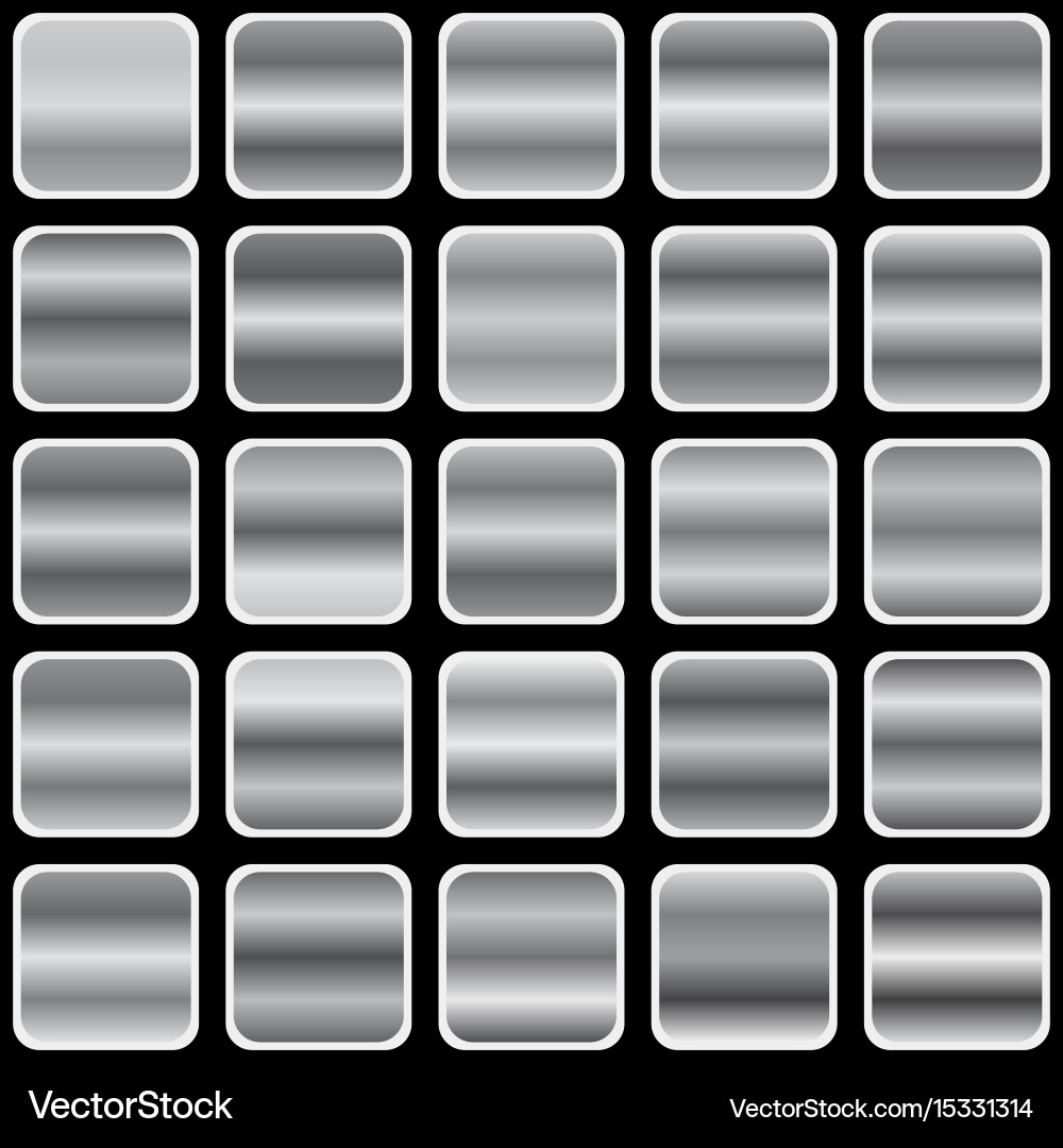 Silver gradient Vector Image