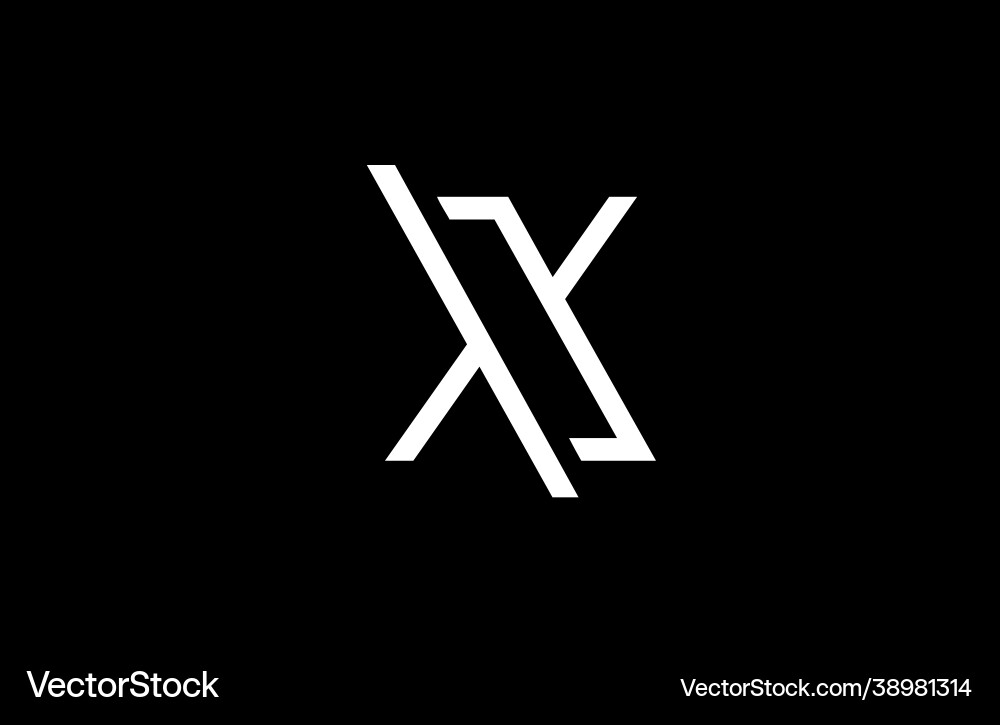 X-Linie Alphabet Buchstaben-Logo für Business Template X-Linie Alphabet Buchstaben-Logo für Business Template vektorbild
