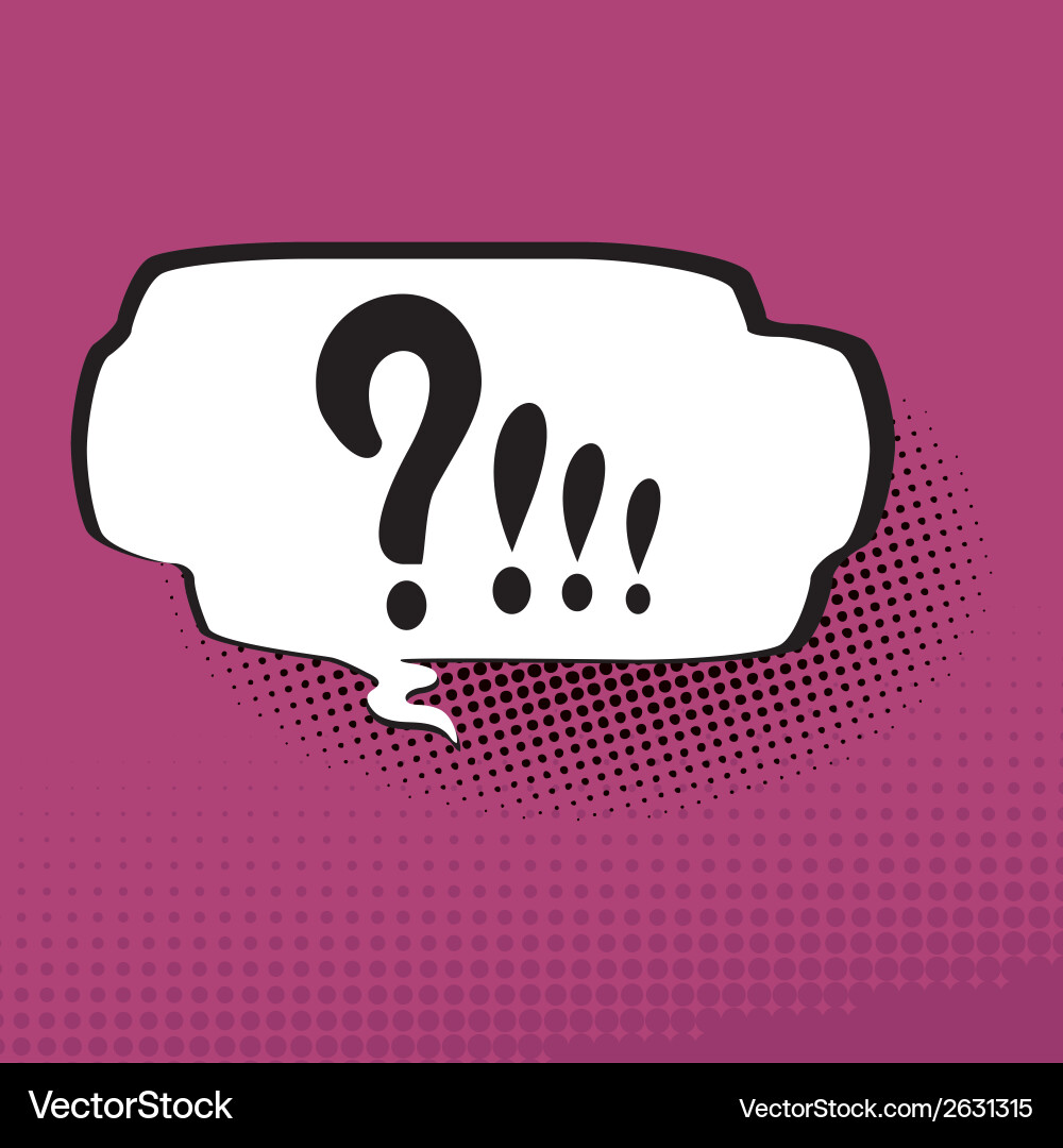Abstract pop art object on a special background Vector Image