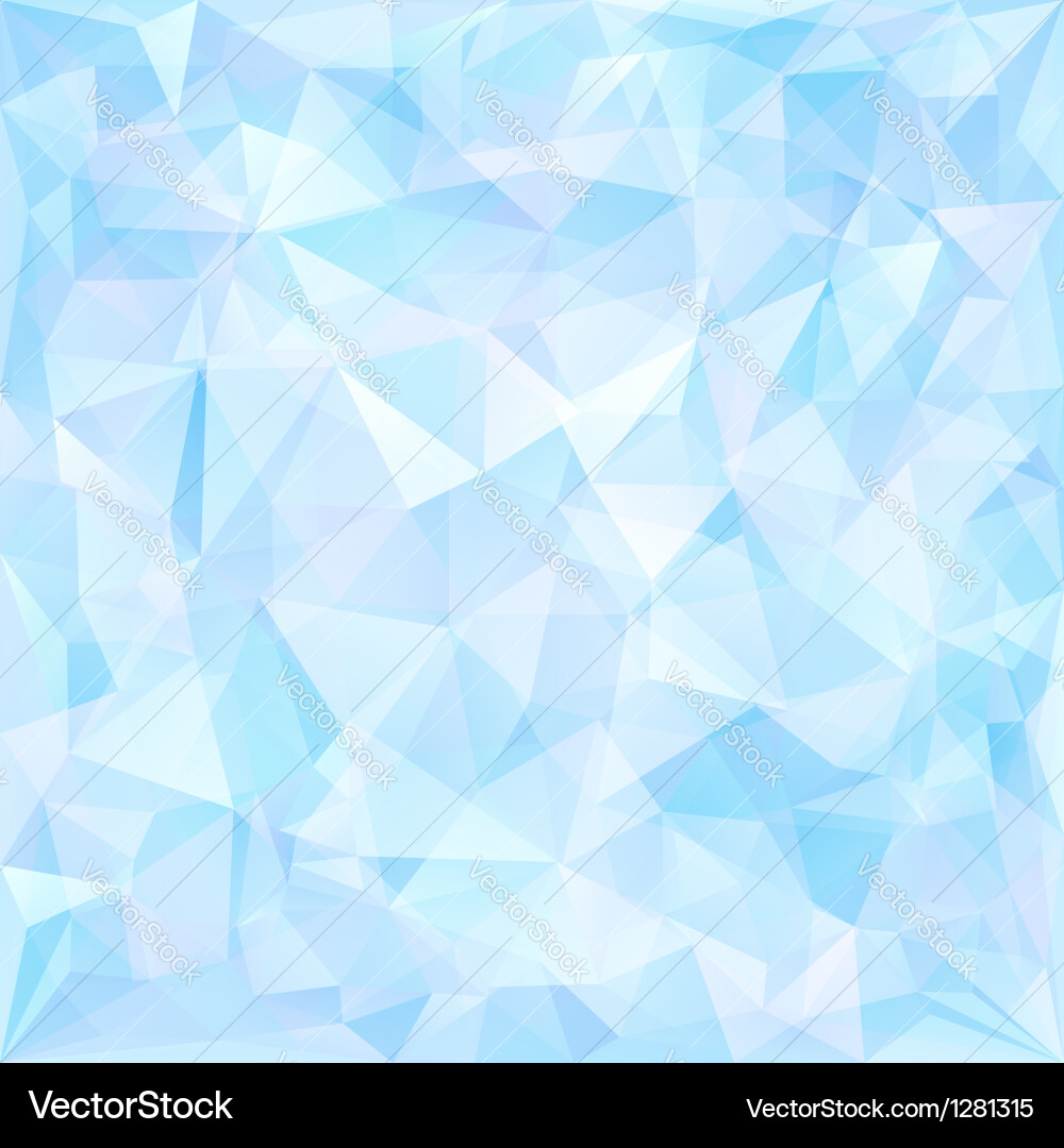 Iridescent Triangular Background vector image