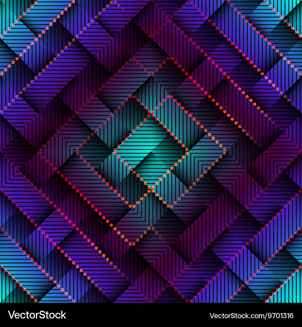 Abstract card computer pattern vector image