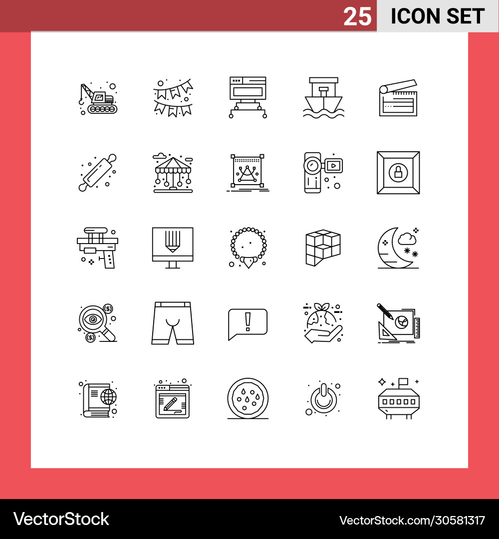 25 kreative Ikonen moderne Zeichen und Symbole 25 kreative Ikonen moderne Zeichen und Symbole vektorbild