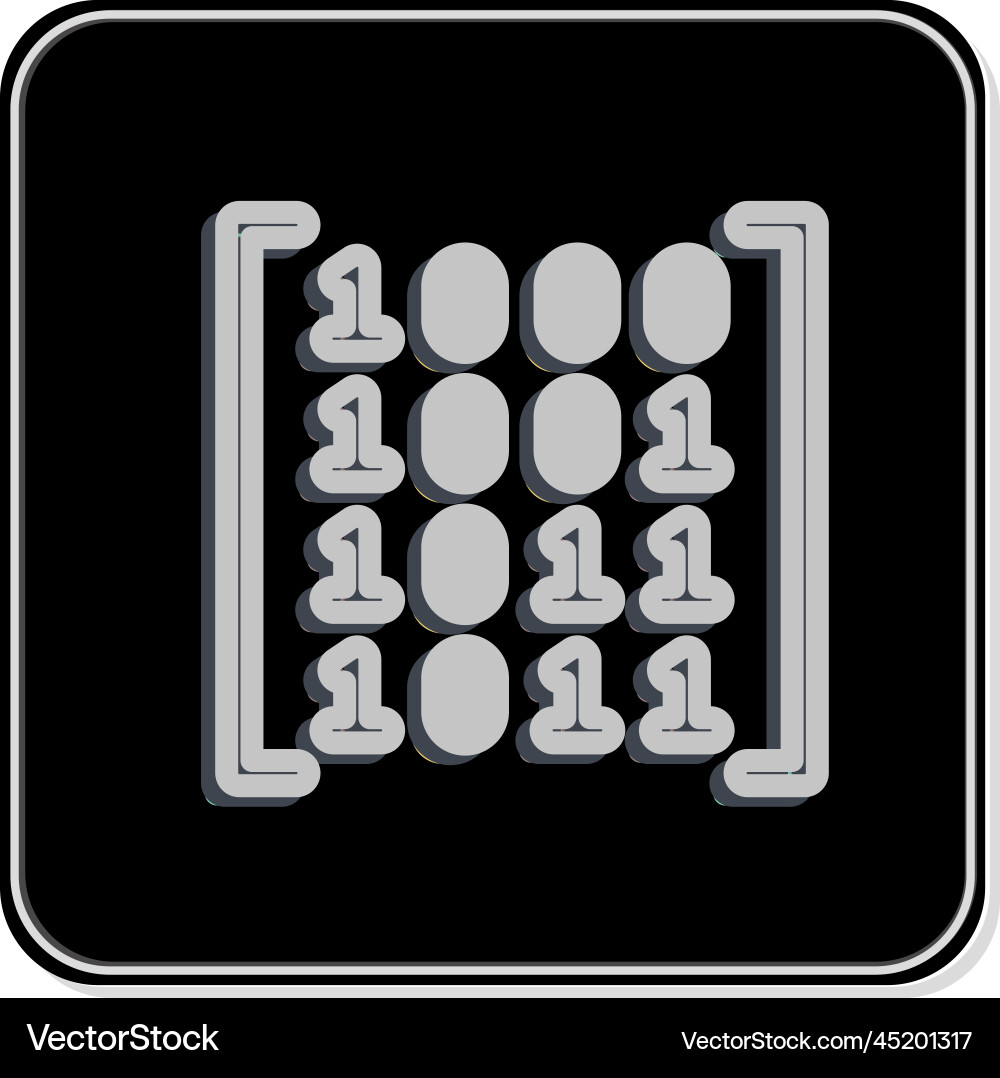 Icon data patterns related to machine learning Icon data patterns related to machine learning Vector Image