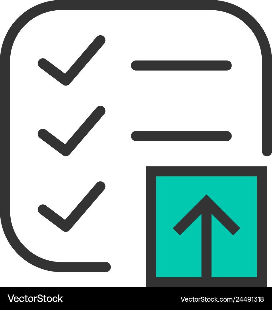 List icon design interaction List icon design interaction vector image