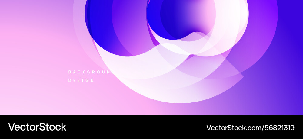 Abstract gradient circles overlap creating Abstract gradient circles overlap creating vector image