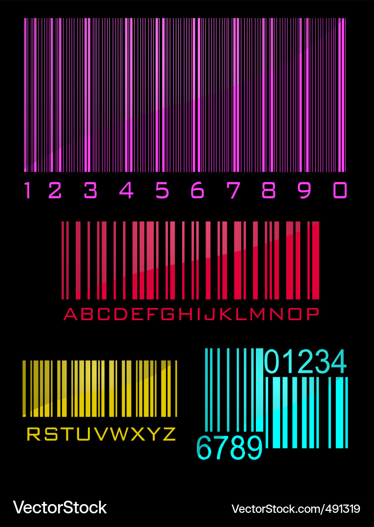 Bar code Vector Image