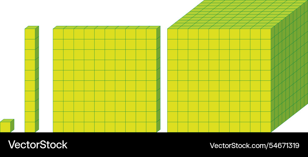 Colorful blocks mathematical concepts Colorful blocks mathematical concepts vector image