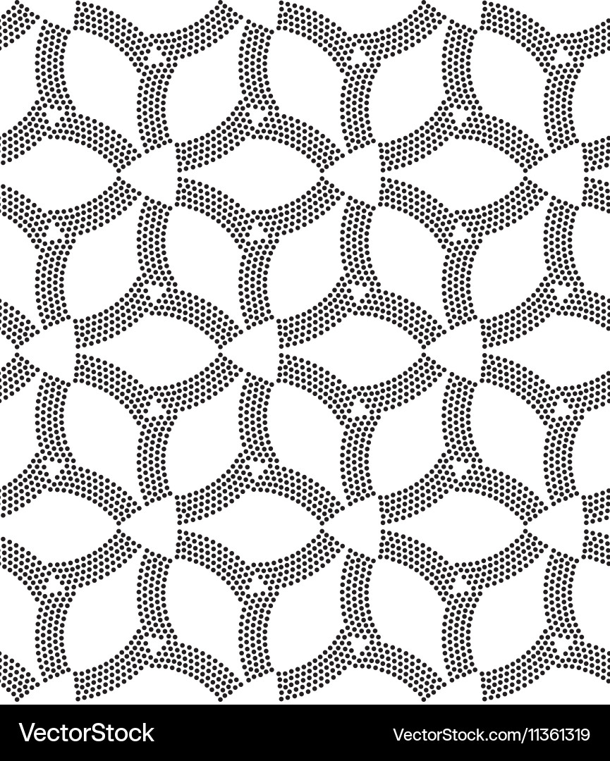 Geometric Circle Pattern Vector Image