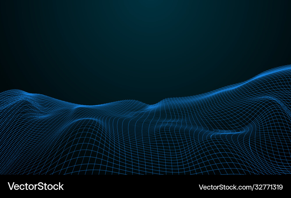 Particle mist network cyber security big data Particle mist network cyber security big data vector image