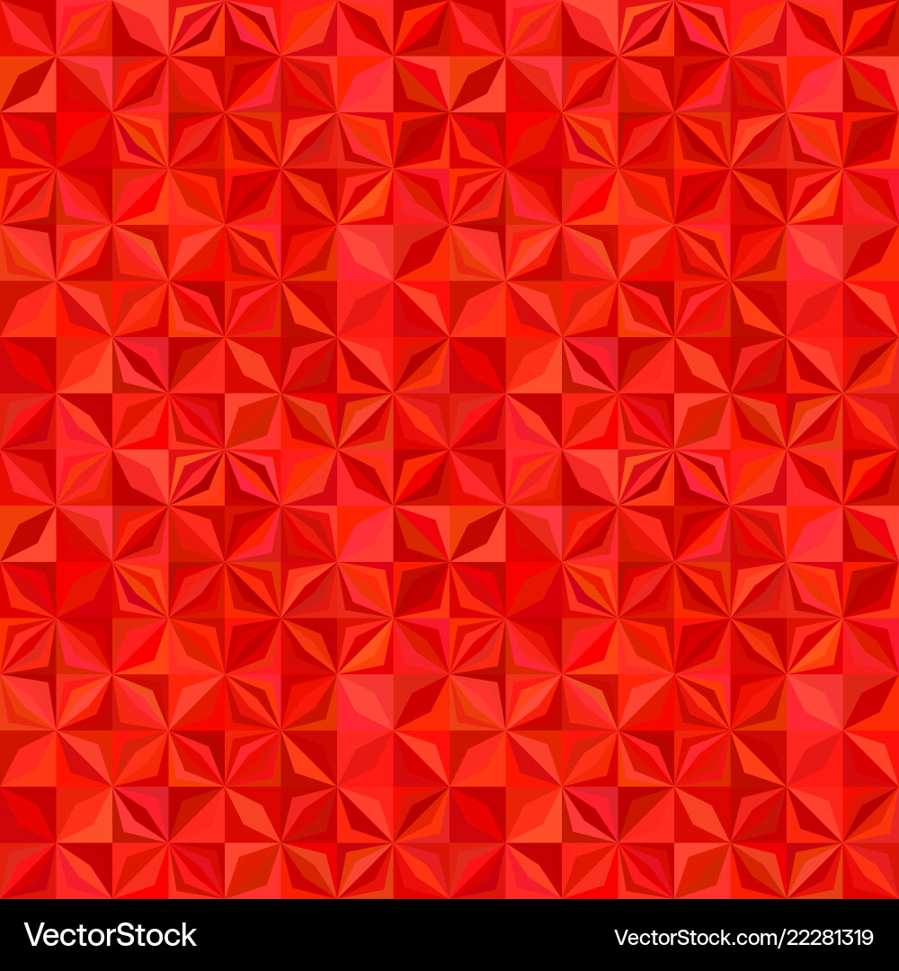 Red abstract repeating striped shape pattern vector image