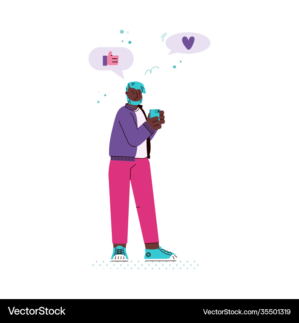 Refer your friend program a isolated Vector Image