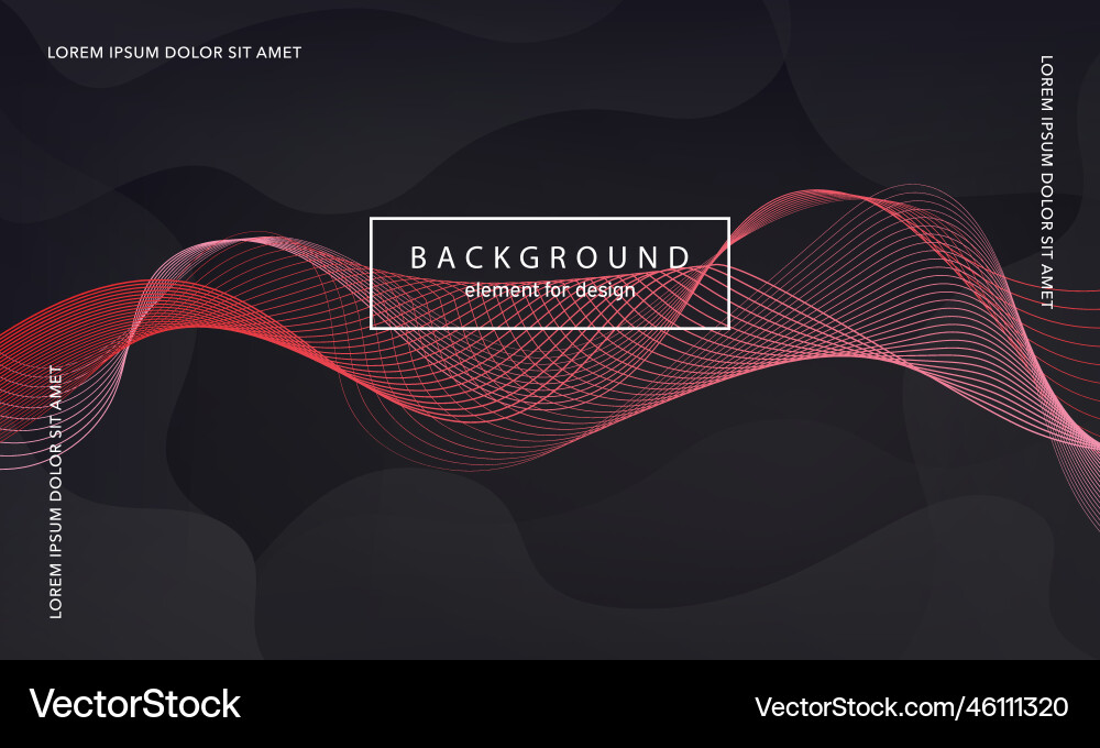 Abstract background wave element for design Abstract background wave element for design vector image