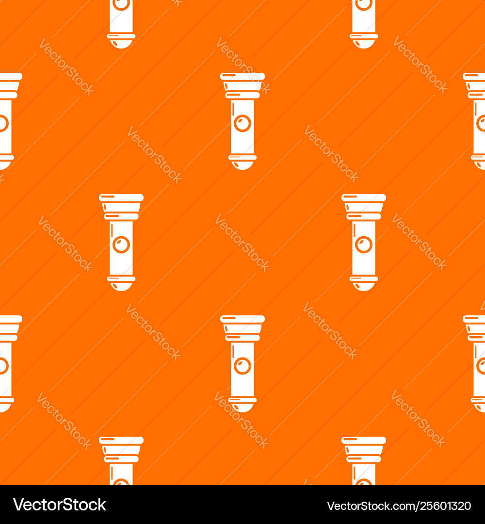 Flashlight pattern orange Flashlight pattern orange vector image