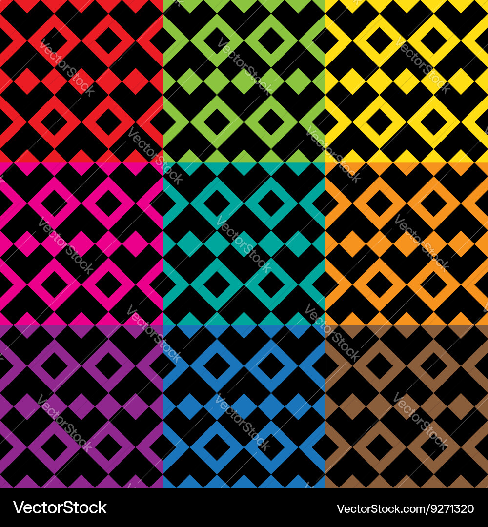Geometric Repeating Pattern vector image