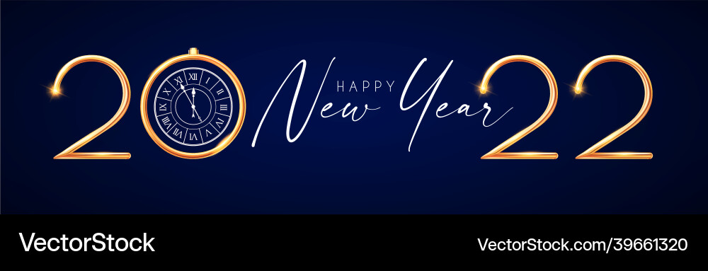 Happy 2022 new year elegant christmas Happy 2022 new year elegant christmas vector image