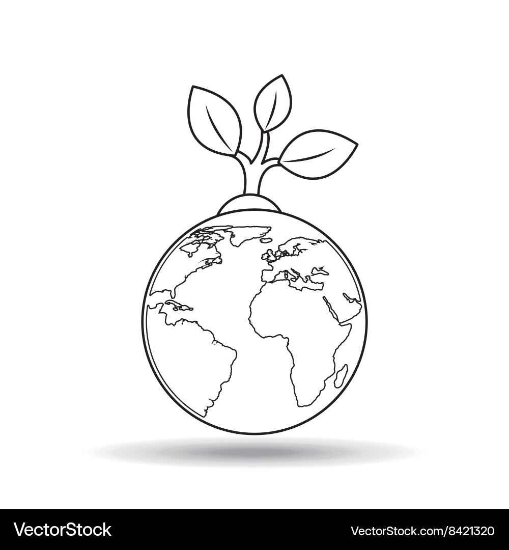 Tree isolated design Vector Image