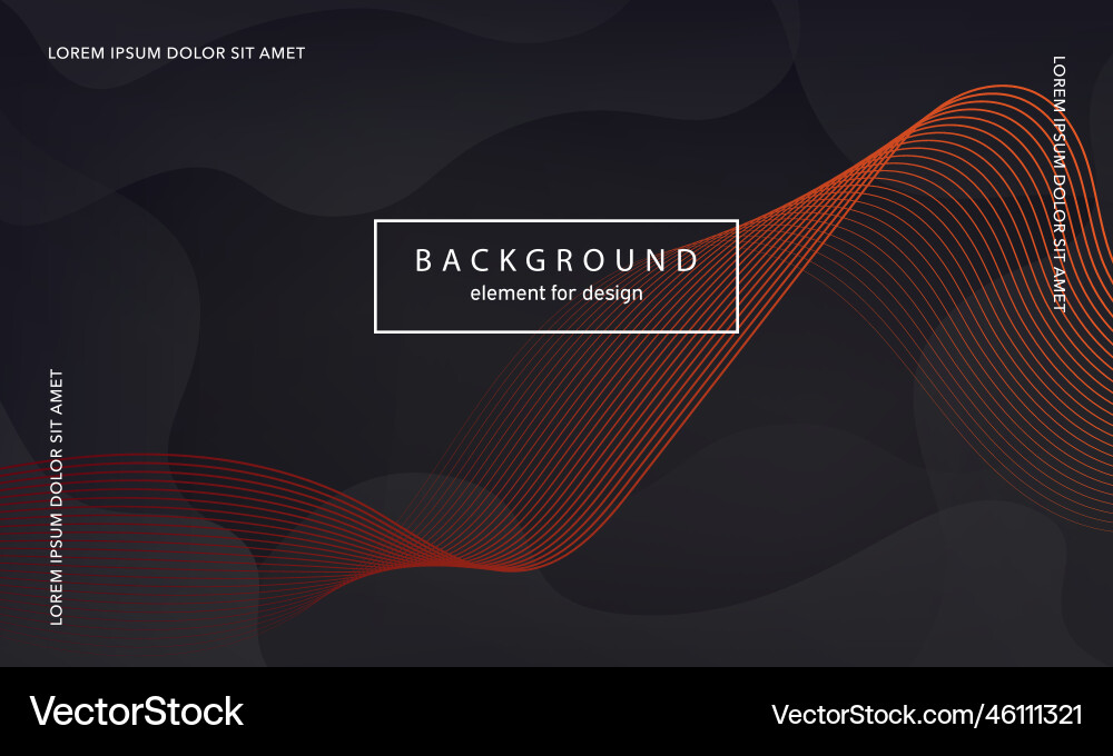 Abstract background wave element for design Abstract background wave element for design vector image