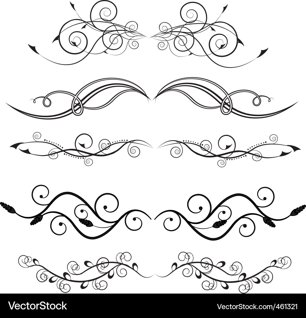 Design elements vector image