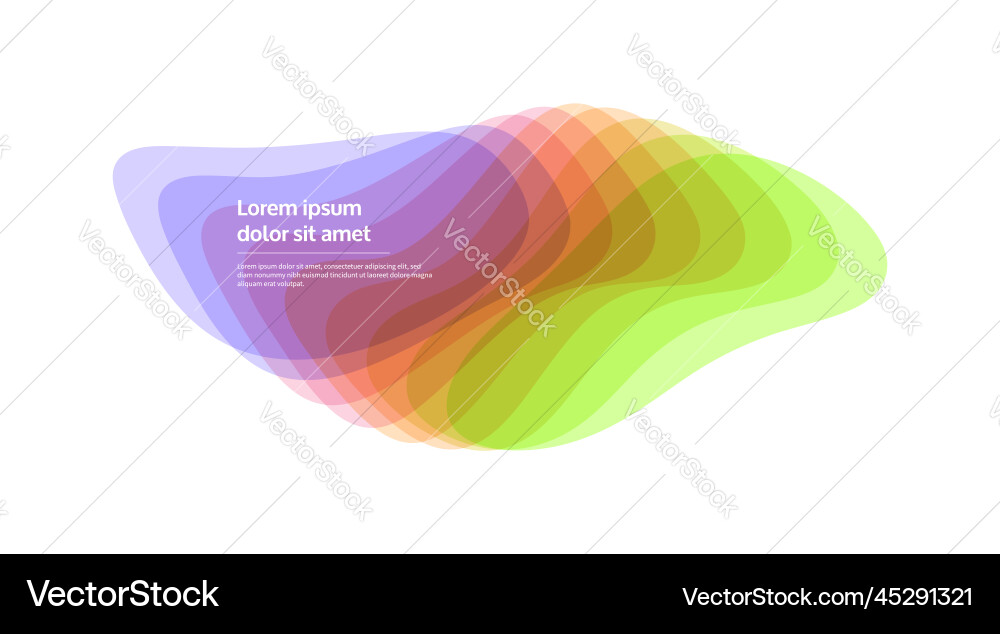 Geometric design various overlapping elements Geometric design various overlapping elements vector image