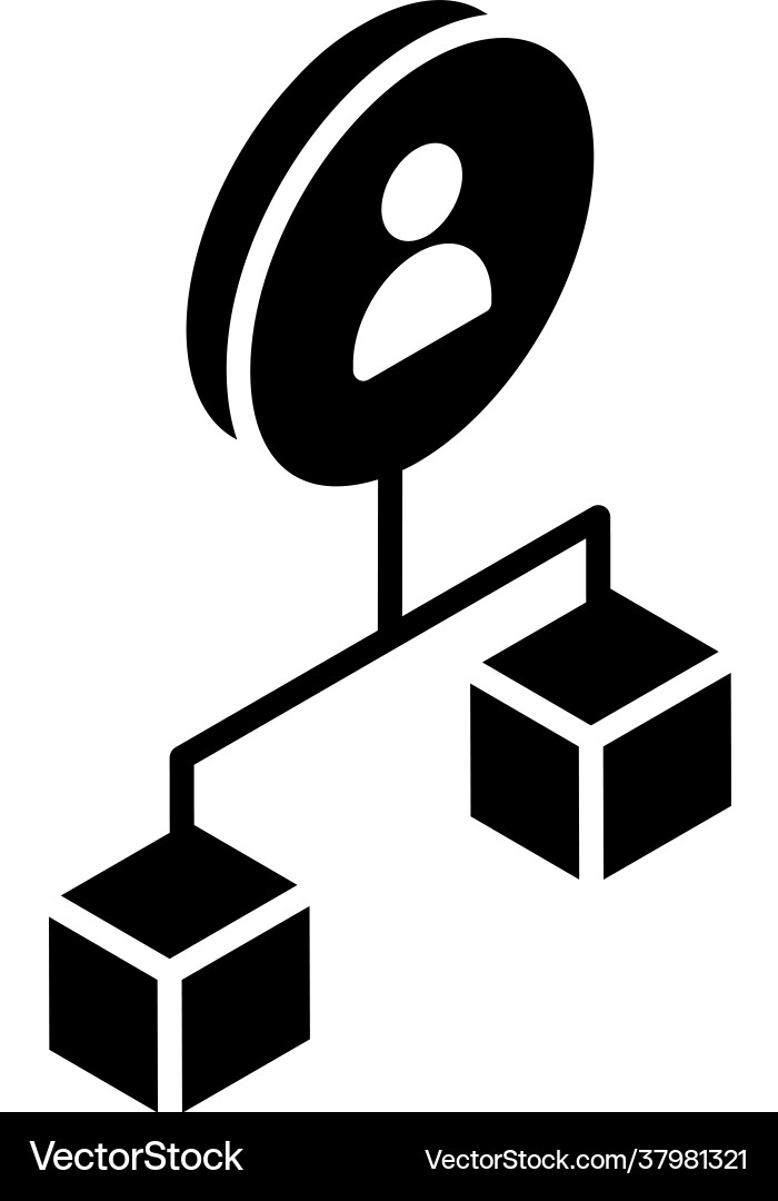Logistic network Vector Image