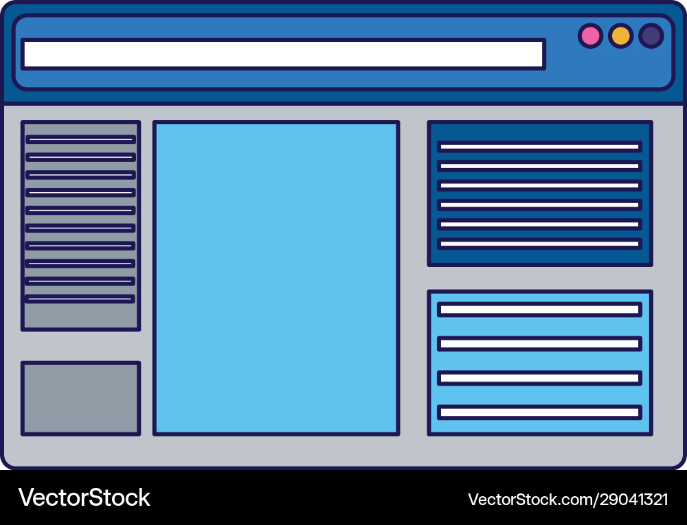 Web page icon image Web page icon image Vector Image