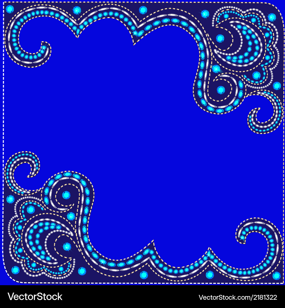 Background with a wave vector image