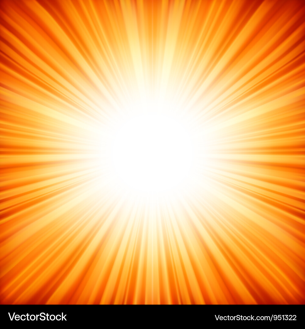 Dynamic Light Burst Background Vector Image