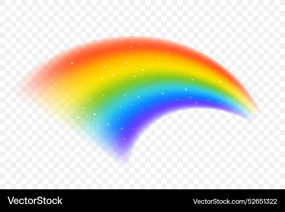 Isolated colorful rainbow spectrum background Vector Image