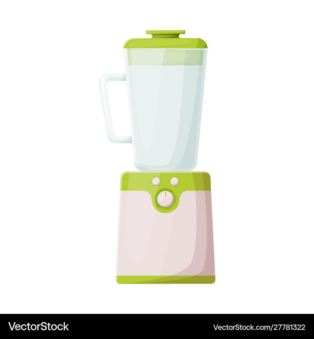 Isolated object blender and machine logo Vector Image