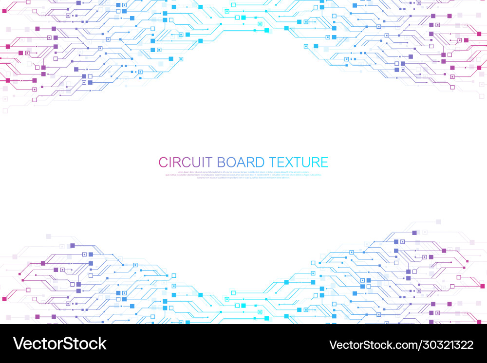 Technology abstract circuit board texture Technology abstract circuit board texture vector image