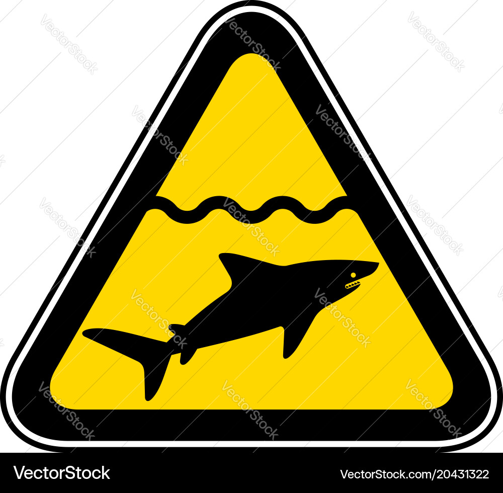 Triangular warning hazard symbol vector image