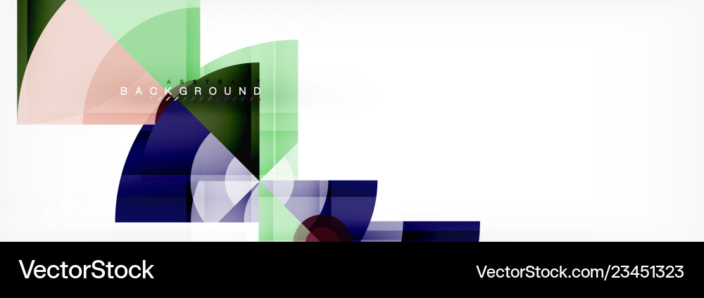 Dynamic Geometric Abstract Background vector image