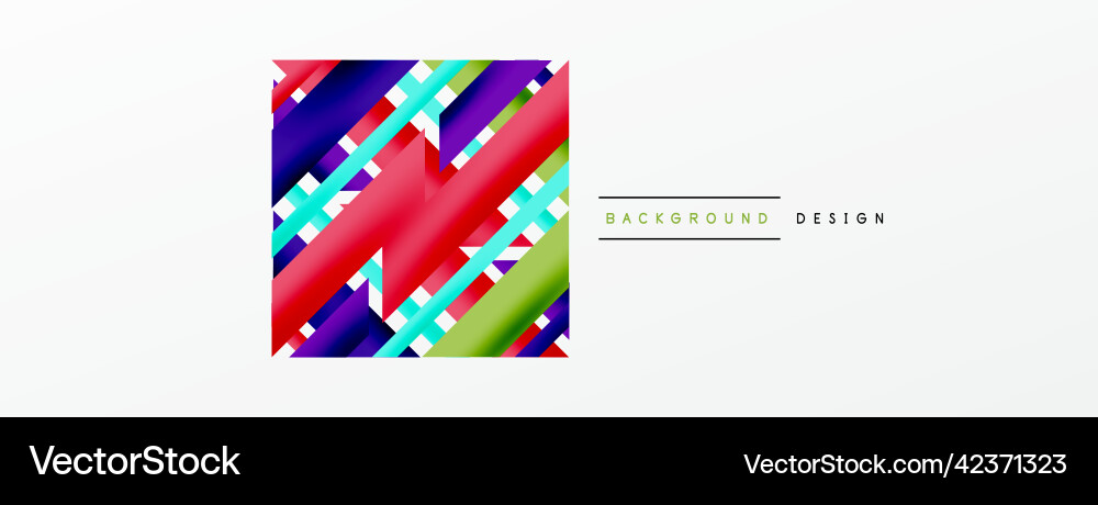 Dynamic lines background wallpaper for concept Vector Image