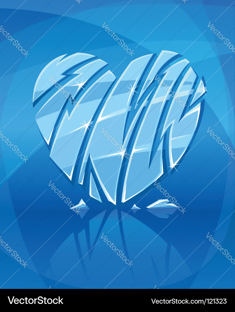 Heart background Vector Image