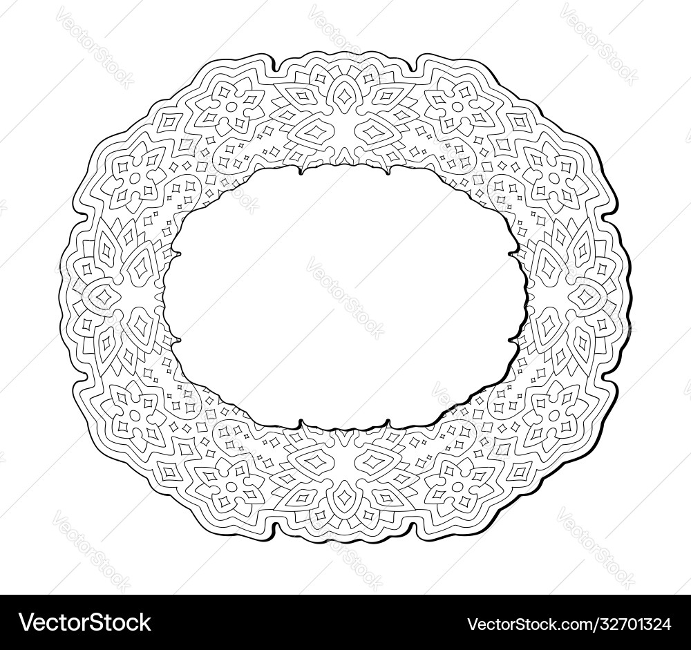 Art with linear starry pattern and copy space Vector Image