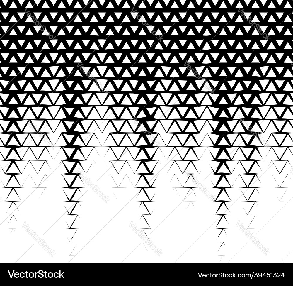 Background with gradient of triangle shaped cells Background with gradient of triangle shaped cells vector image
