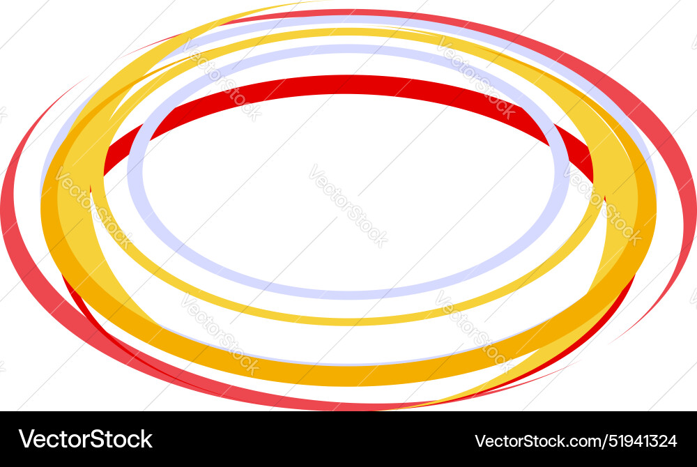 Colorful abstract swirl design element creating Colorful abstract swirl design element creating vector image