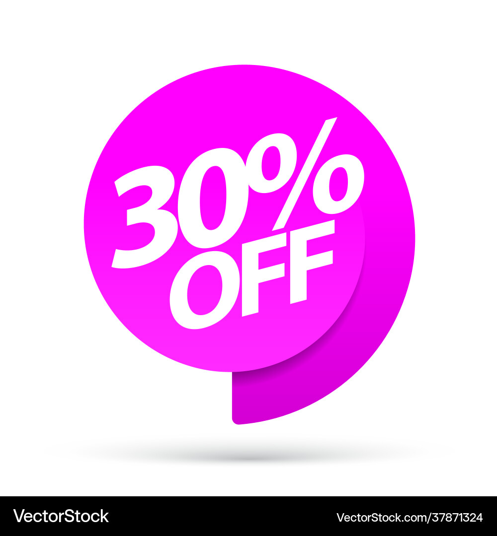 Sale special offers discount with price vector image