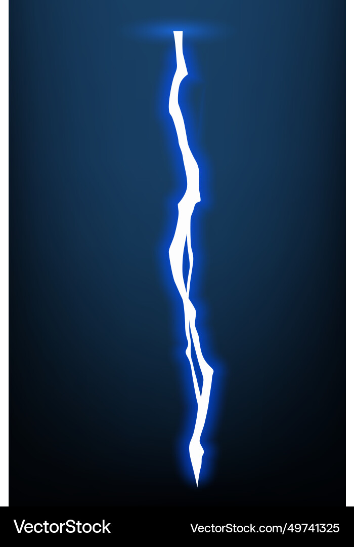 Dynamic Lightning Animation vector image