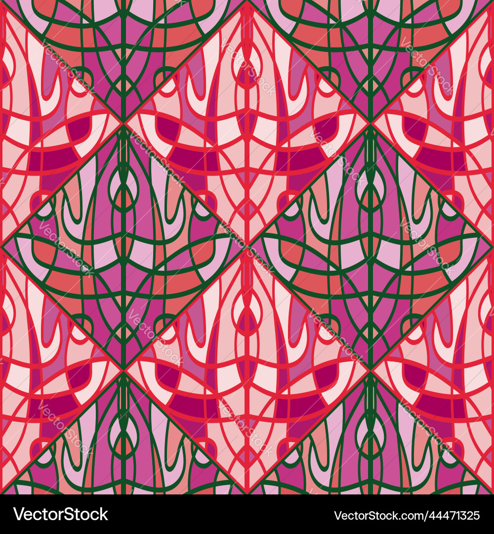 Elegant mosaic of lines seamless pattern Elegant mosaic of lines seamless pattern vector image